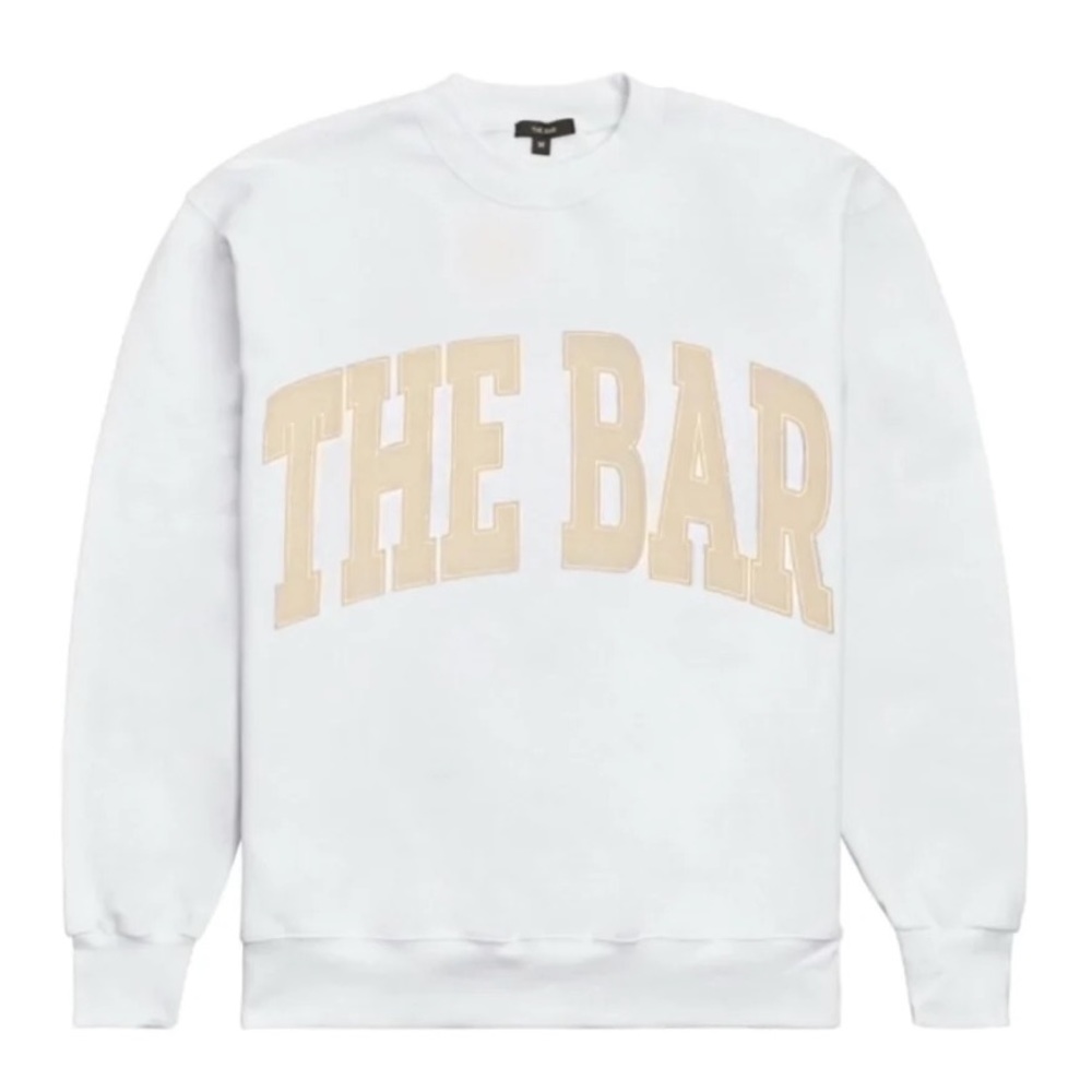 IN SEARCH OF: THE BAR Varsity Sweatshirt in a L or XL